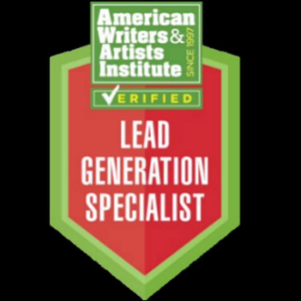 AWAI Verified Lead Generation Specialist Badge Mentor Rachael Kraft